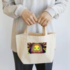 でおきしりぼ子の実験室の達磨太子(AI -Aided Design)〜10/16 Lunch Tote Bag
