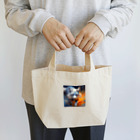 タカヤマ・サイトのフォックス・突き進む意志・アート風 Lunch Tote Bag