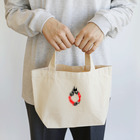 ファンシーTシャツ屋のクールなトライバル炎のタトゥーデザイン Lunch Tote Bag