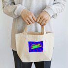 ヒル飼いのこでぶの宇宙人、空を飛ぶ Lunch Tote Bag