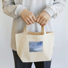 そらの4月16日　吹き荒れる風と雲 Lunch Tote Bag