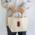 お絵かき屋さんの「そば」の赤ちょうちん（赤提灯） Lunch Tote Bag