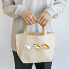 sato工房のしろ　みけ　トラ？ Lunch Tote Bag