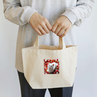 kiryu-mai創造設計のいちごねこ・スクエア Lunch Tote Bag