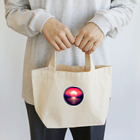 psychedelic mountainのsun set Lunch Tote Bag