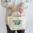 kawadangoのかわいい緑の車 Lunch Tote Bag