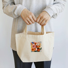 decnaの色鮮やかなガーベラのアイテム Lunch Tote Bag