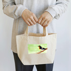 群緑の森（ぐんろくのもり）の新緑のキビタキ Lunch Tote Bag