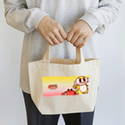 もちもちくりぃちゃあずしょっぷのさるとかにの寄り添いぬいぐるみver.N Lunch Tote Bag