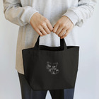 Goods Shop Sourique -スリーク-のへのへのもへじ猫 Lunch Tote Bag