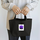 Future Starry Skyの紫色の薔薇 Lunch Tote Bag