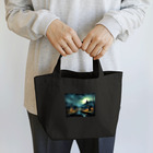 studio eizoの夜に輝く美しい村の光景 Lunch Tote Bag