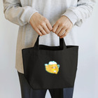 satoayaのアニマルカフェのドリンクマ　レモンティー Lunch Tote Bag