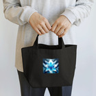 のんびりアート工房の氷のクリスタル Lunch Tote Bag
