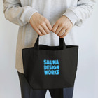 Time Survive DesignのSAUNA DESIGN WORKS（スタンダード）２ Lunch Tote Bag