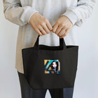 WA-TA craftのRED_EYES Lunch Tote Bag