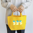 LUCKY CLUBのお魚獲ったぞラッキーちゃん Lunch Tote Bag