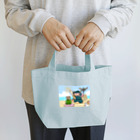 REDMOON_SAPPOROの猫忍者～夏満喫の巻～ Lunch Tote Bag