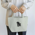 chippokeのトイプードル ブラック Lunch Tote Bag