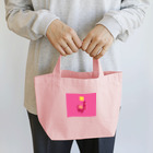 Miyon_ShopのPINKのアルパカ001 Lunch Tote Bag