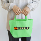 旦那芸術のＣＡＴピラーズ　アオバセセリ Lunch Tote Bag