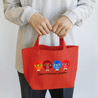 ぴぃまんの、たぶんお店のTabun Fukumen Wrestlerのお出掛けセット Lunch Tote Bag