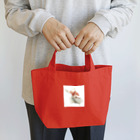 Amiの赤侍猫 Lunch Tote Bag