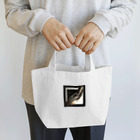 Black_White_Goldの流れ星 Lunch Tote Bag