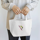 やちよ｜リアル鳥イラストのメジロさん Lunch Tote Bag