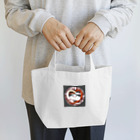 frontal☆faceのボールパイソンとコーンスネークサークル Lunch Tote Bag