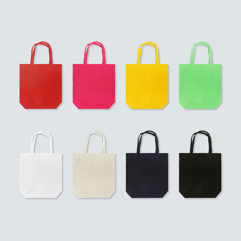 chi-bitのプリントエリアチェック Tote Bag :colors