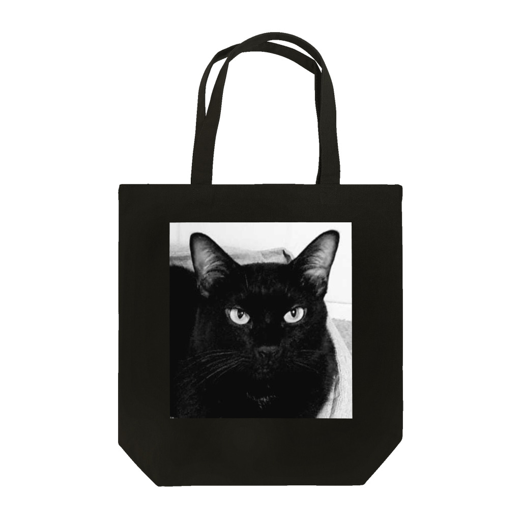 マフィア猫アイテムのマフィア猫アイテム　重要参考人2クロ Tote Bag