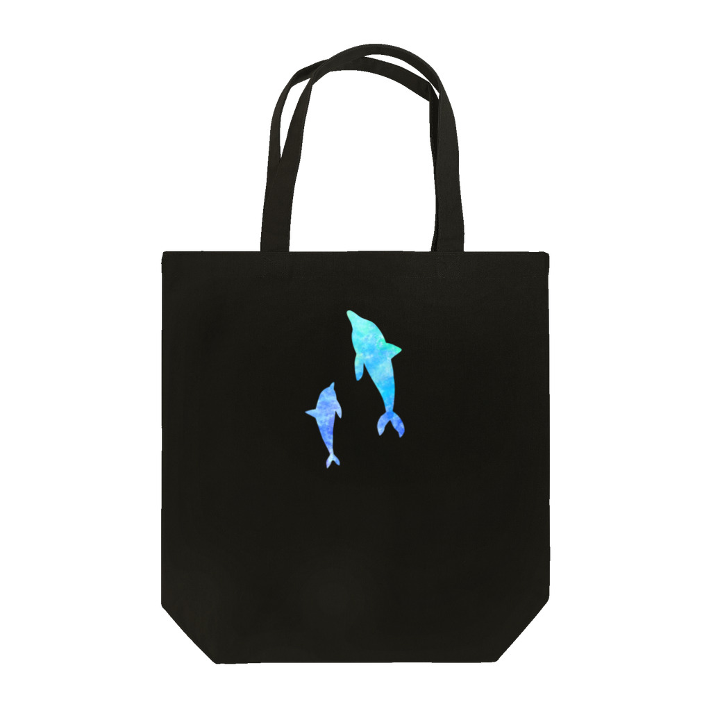  アートフラワーエマのシャイニードルフィン Tote Bag