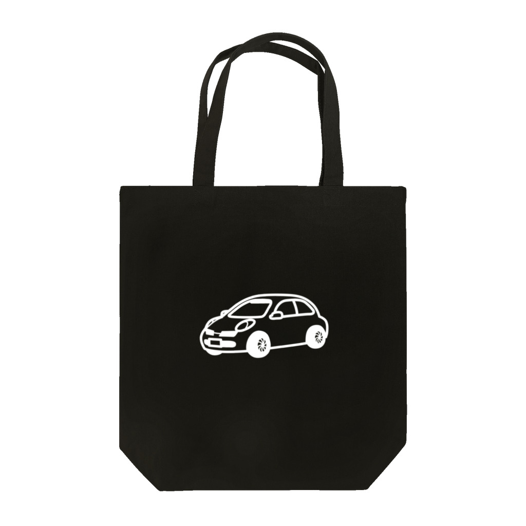 :D's designの コンパクトカー (nega) Tote Bag
