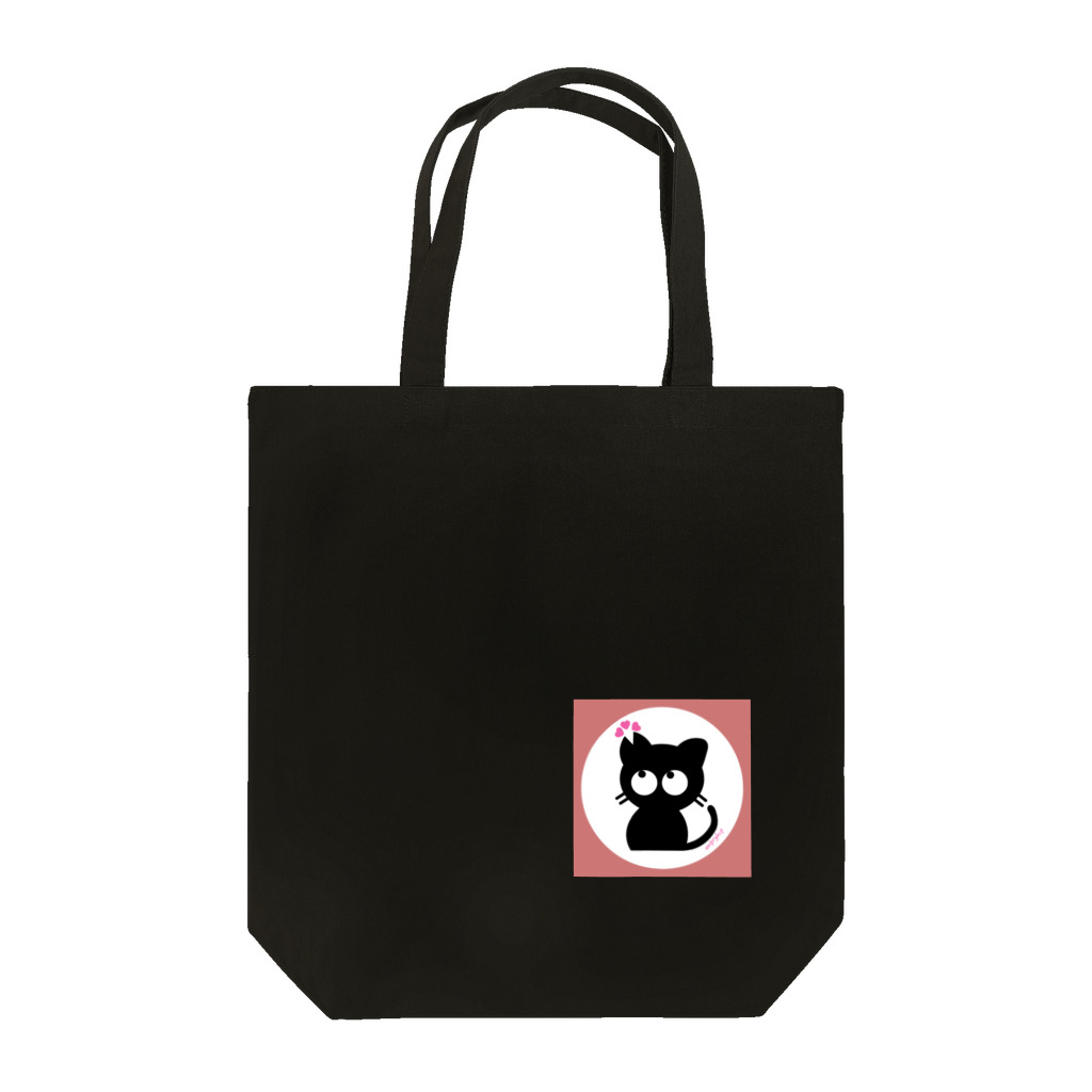 angryhipのさくら黒ねこ Tote Bag