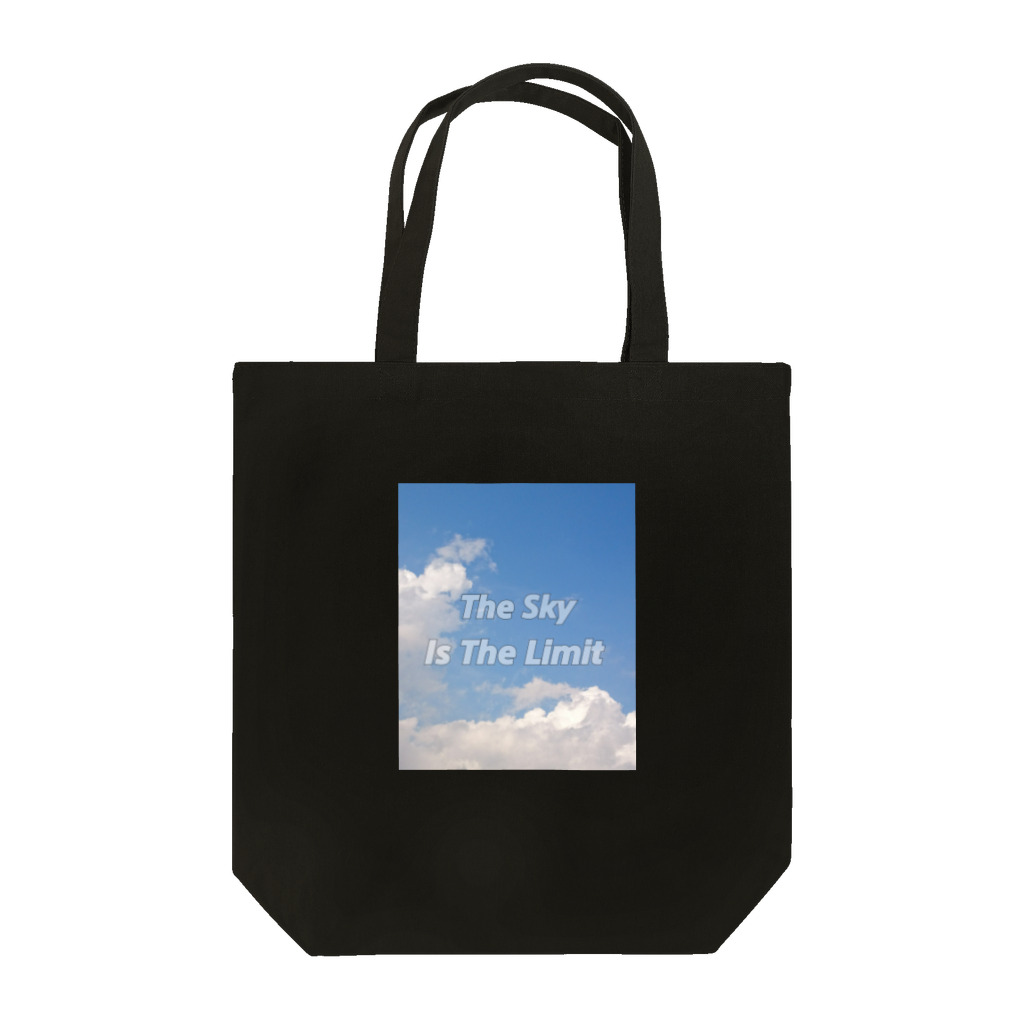momomaのThe sky is the limit トートバッグ