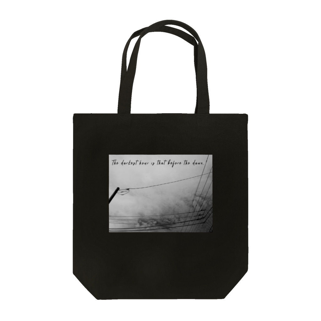 cooLunaのThe darkest hour is that before the dawn. Tote Bag