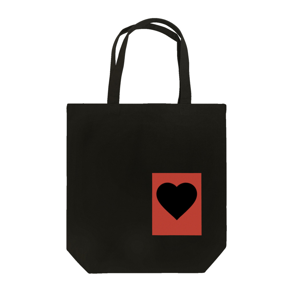 ゆるいお店。のblack＆red Tote Bag