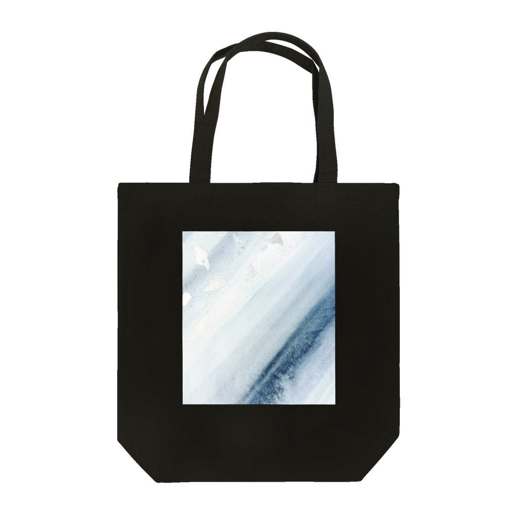 LUCENT LIFEのSumi - Silver leaf Tote Bag