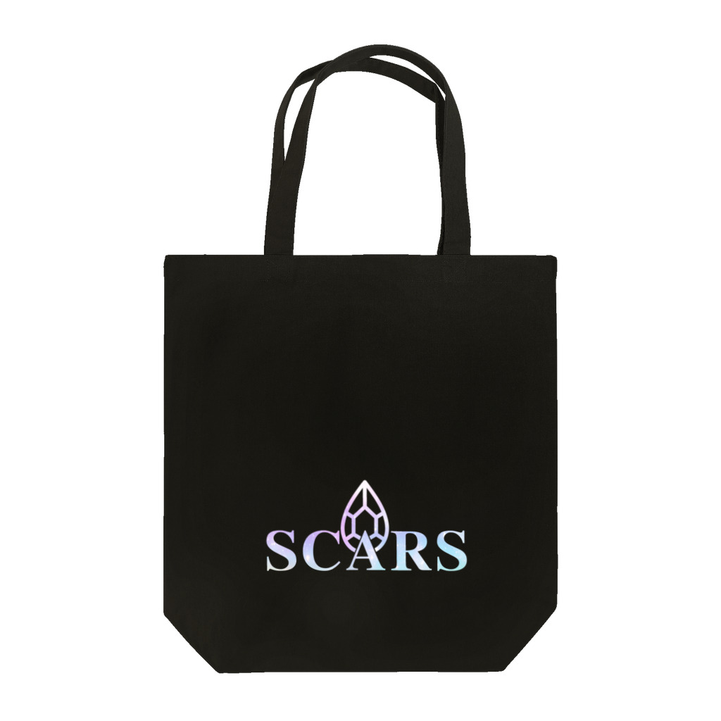 scarsのSCARSピンクロゴプリント Tote Bag