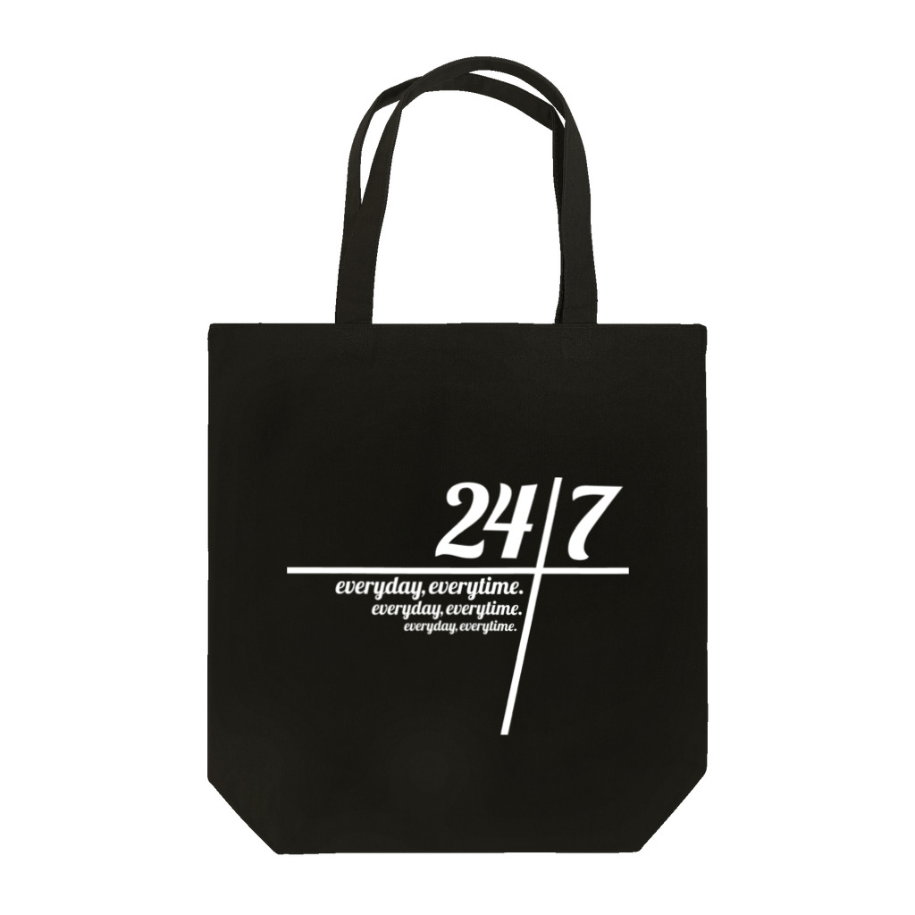 mawwwww.com | design projectの24/7 -twenty-four seven- Tote Bag