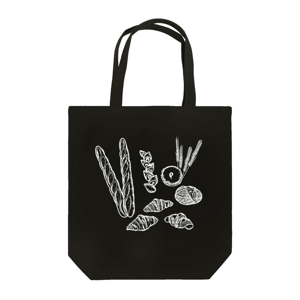 JapaneseRubberStampsのアンティークなパン屋 Tote Bag