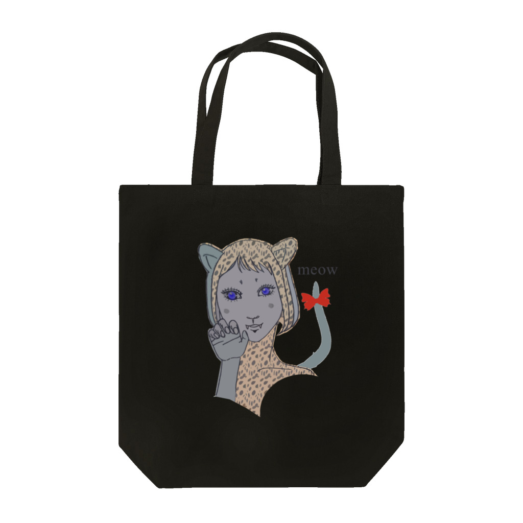 lifejourneycolorfulのMeow Tote Bag
