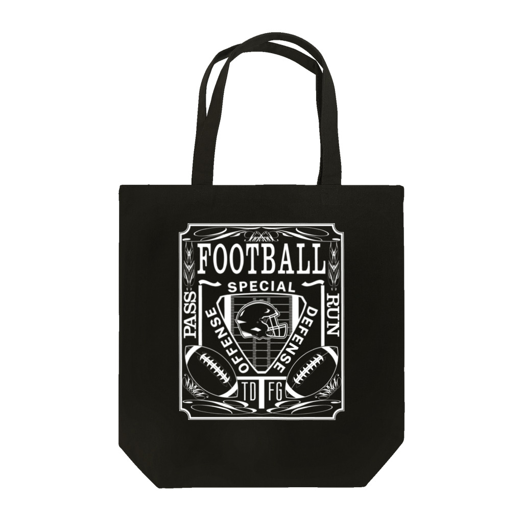 PB.DesignsのPB-FOOTBALL Tote Bag