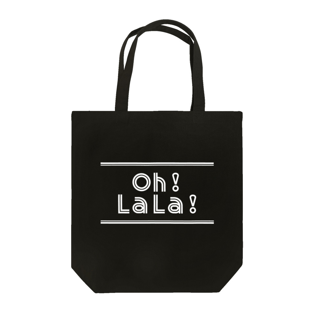 ユリエのOh！LaLa！・オー！ララァ～！（ブラック） Tote Bag