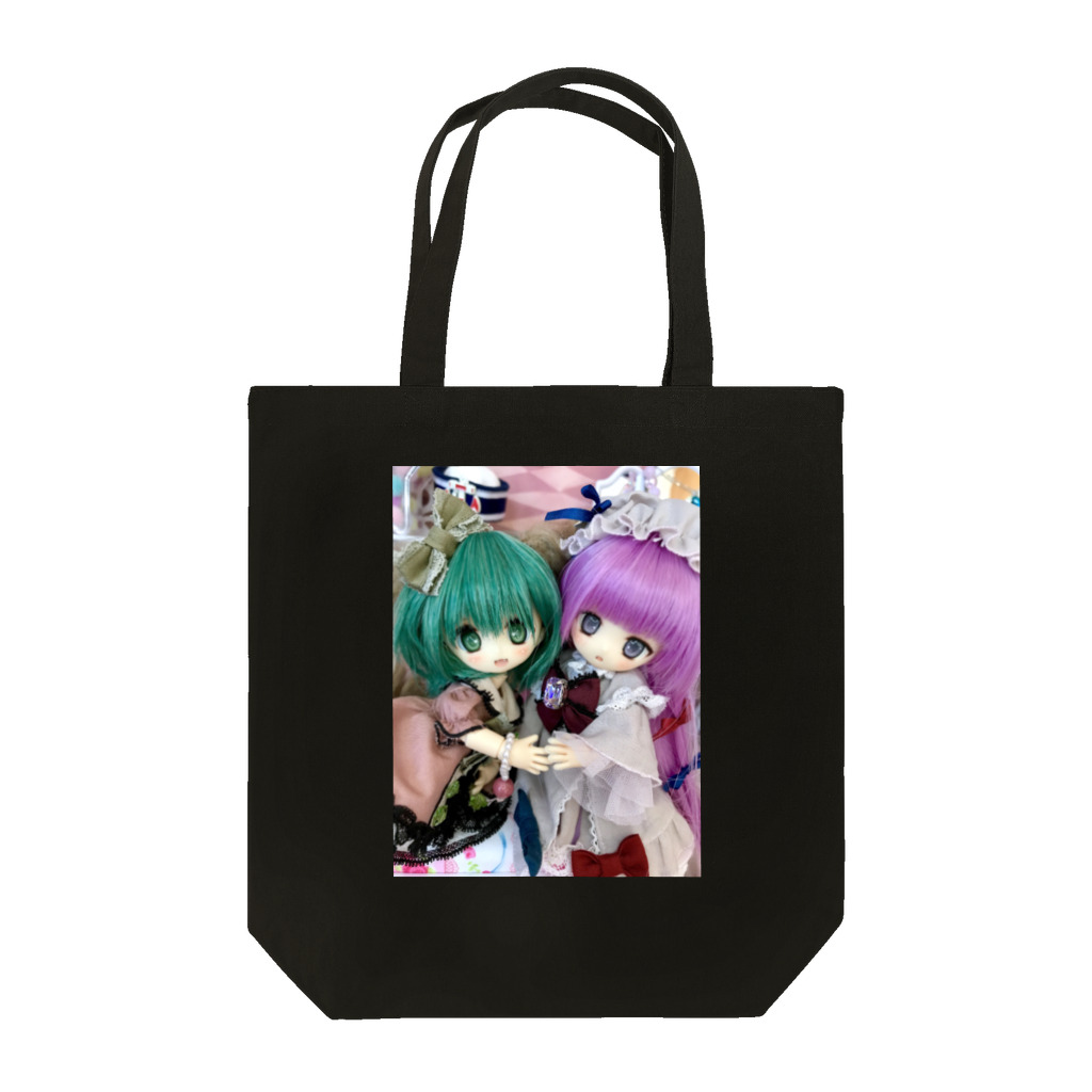 ☆黒MAJO-GYM-の仲良しぎゃーちゃんとパチェ Tote Bag