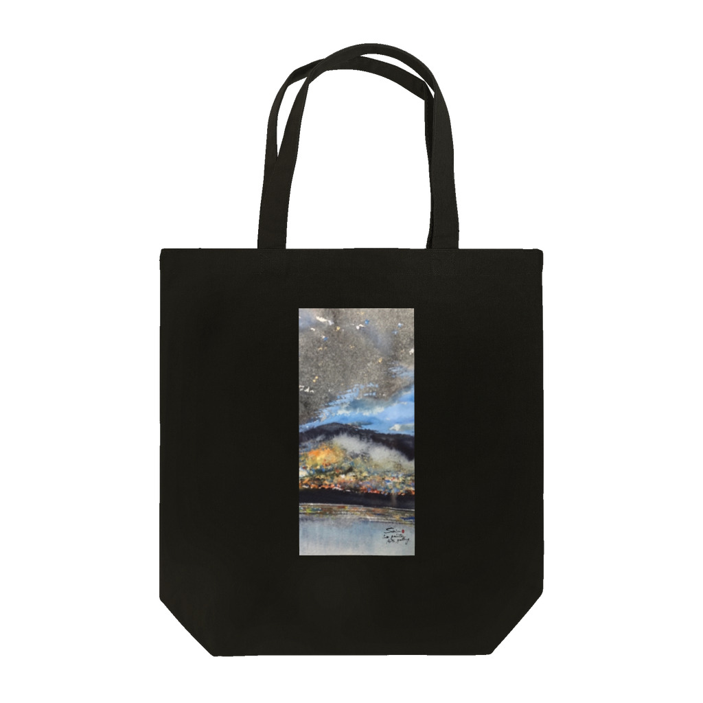 中村青雨 水墨画家  Artgalleryのマルセイユ夜景 Tote Bag