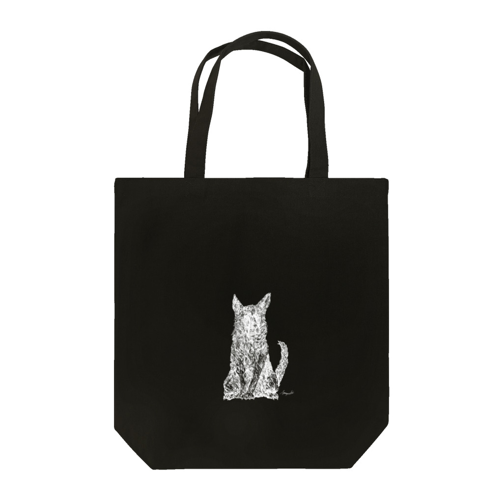 山口昇悟　Shogo Yamaguchiのシェパード　白 Tote Bag