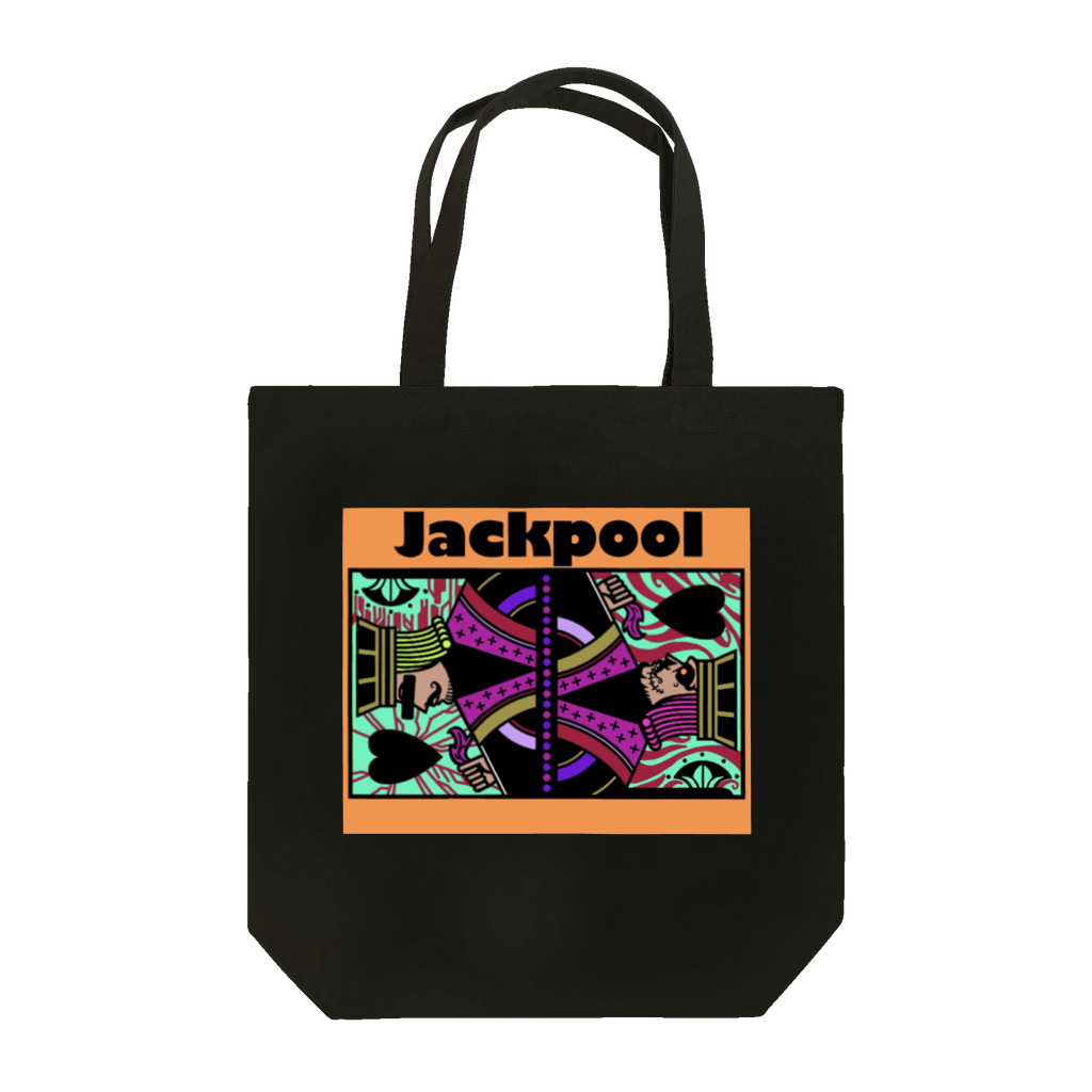 Jackpool のJackpoolトランプ柄 Tote Bag