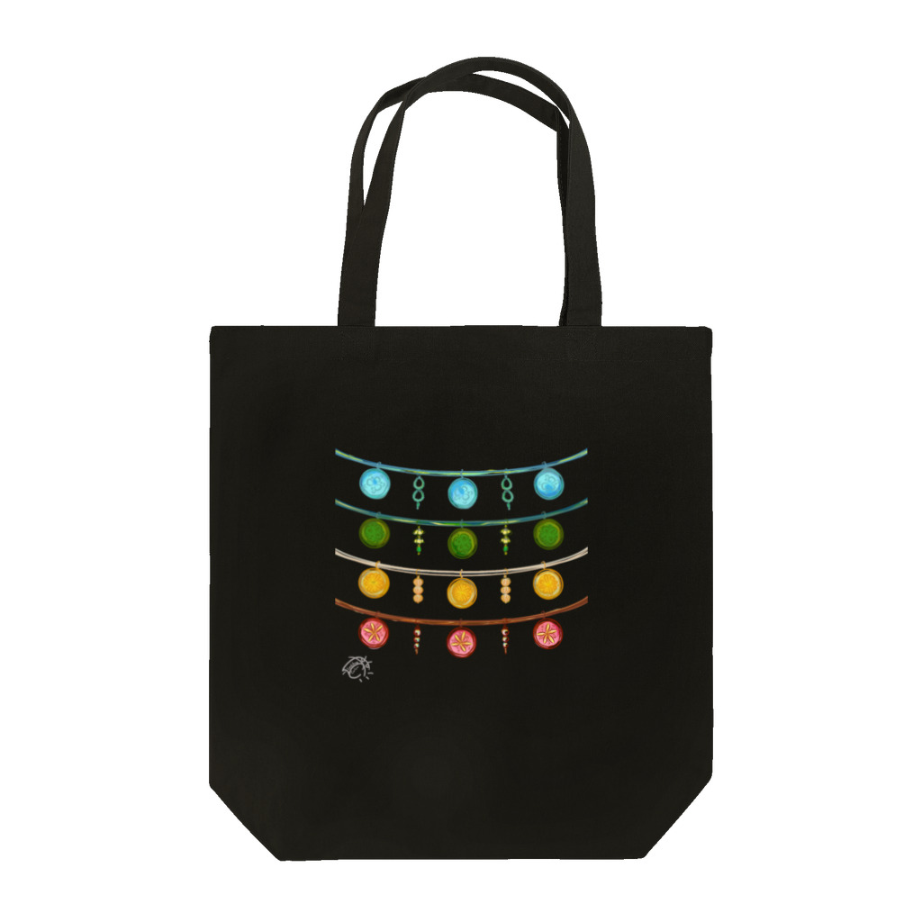 Ladybugcolorのオハジキネックレス Tote Bag
